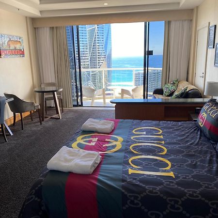 Luxury Privately Owned Ocean View Studio Apartments At O4Ks Gold Tower Gold Coast Luaran gambar