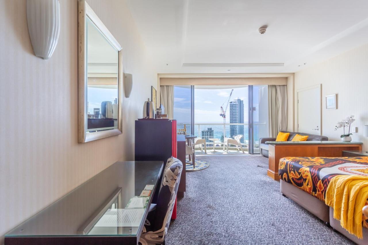 Luxury Privately Owned Ocean View Studio Apartments At O4Ks Gold Tower Gold Coast Luaran gambar